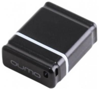 Флешка Qumo nanoDrive 8 ГБ, 1 шт., черный 19844795275971