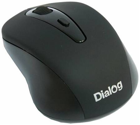 Беспроводная мышь Dialog MROP-05UB Black USB, черный 19844905804935