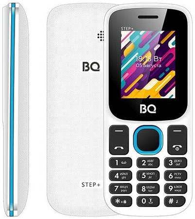Телефон BQ 1848 Step+, 2 SIM, бело-голубой 19844912808955