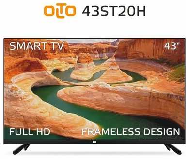 Телевизор OLTO 43ST20H (43″, Full HD, LED, DVB-T2/C, Smart TV)