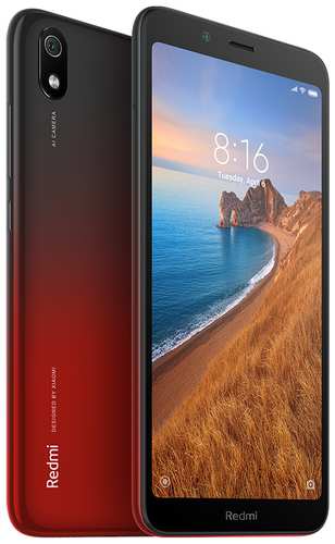 Смартфон Xiaomi Redmi 7A 2/32 ГБ, 2 SIM, красный изумруд 19844937203356