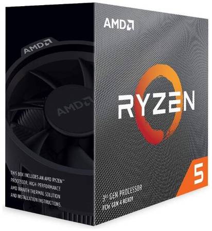 Процессор AMD Ryzen 5 3600 AM4, 6 x 3600 МГц, BOX 19844945683166