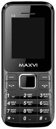 Телефон MAXVI C3, черный