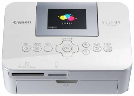 Принтер сублимационный Canon Selphy CP1000, цветн., A6, белый 19844950078821
