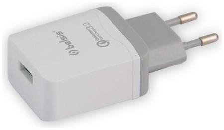 Сетевое зарядное устройство Belsis BS1408, быстрая зарядка,Quick Charge QC 3.0,1 USB 3,6 A