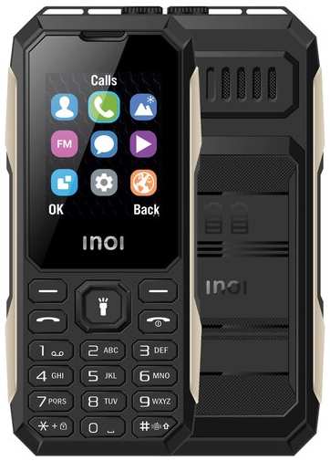 INOI 106Z, 2 micro SIM, черный 19844969755345