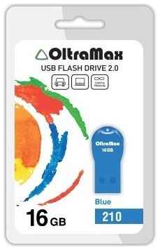 Флешка OltraMax 210 16 ГБ, 1 шт., blue 19844971987635