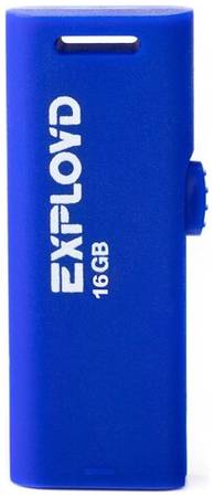Флешка EXPLOYD 580 16 ГБ, 1 шт., blue 19844977425911