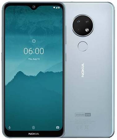 Смартфон Nokia 6.2 3/32 ГБ, Dual nano SIM, серебристый