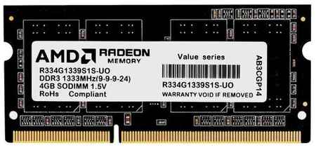 Оперативная память AMD 4 ГБ SODIMM CL9 R334G1339S1S-UO 1984502686
