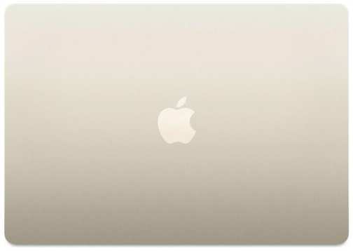 Apple 15.3 Ноутбук MacBook Air 15 2023 M2, RAM 16 ГБ, SSD 1 ТБ, graphics 10-core, Z18T000PQ, starlight, английская раскладка