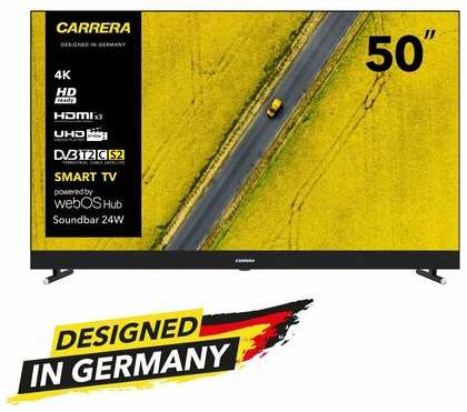 Телевизор с саундбаром QLED 4K 50″ Carrera №504 19846003549800
