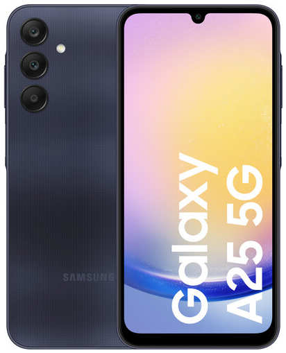 Смартфон Samsung Galaxy A25 5G 8/128 ГБ, Dual nano SIM, сине-черный 19846006605340
