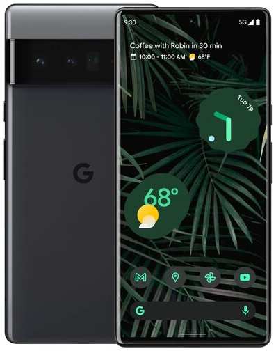 Смартфон Google Pixel 6 Pro 12/128 ГБ AU, nano SIM+eSIM, stormy black 19846010452863