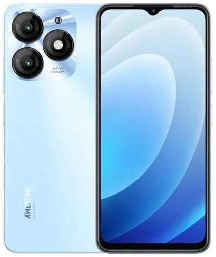 Смартфон Itel A70 3/128 ГБ Global, Dual nano SIM, azure blue 19846012783963
