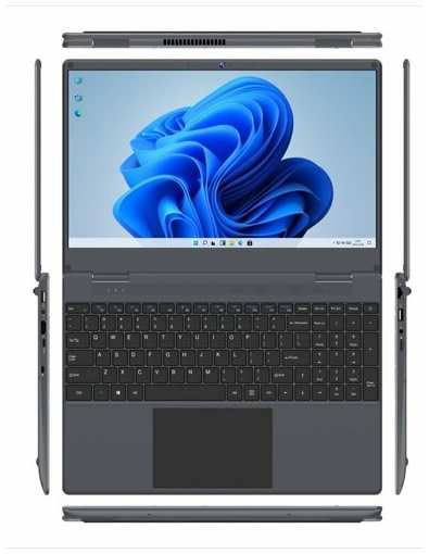 Ноутбук 15.6″ IPS FHD HIPER WORKBOOK (Core i5 1030NG7/16Gb/512Gb SSD/VGA int/W11Pro (U26-15FII5103R16S5WPG)