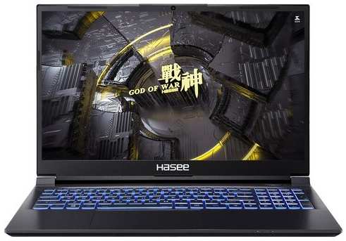 Z7-DA7NS ноутбук Hasee 15,6″ FHD 144Hz, i7-12650H, 16GB DDR, SSD512GB, RTX3050, WiFi/BT, no OS, RU KB 19846052175162