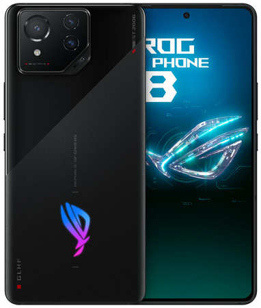 Смартфон ASUS ROG Phone 8 12/256 ГБ CN, Dual nano SIM, phantom black 19846052319340