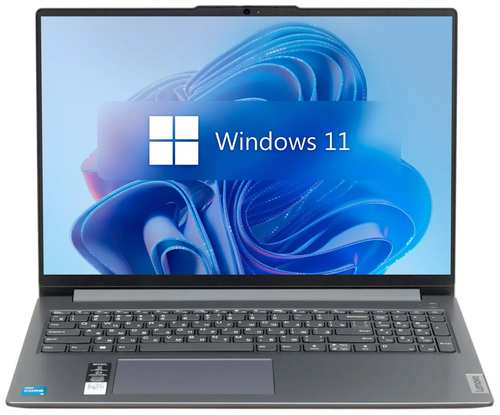 16″ Ноутбук Lenovo IdeaPad Slim 3 Gen 8, Intel Core i5-12450H (4.4 ГГц), RAM 16 ГБ LPDDR5, SSD 1024 ГБ, Windows 11, Arctic Grey, Русская раскладка 19846060484220