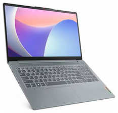 Ноутбук Lenovo IdeaPad 3 Slim Arctic Grey 82XB0005RK (Intel Core i3-N305 1.8 GHz/8192Mb/256Gb SSD/Intel UHD Graphics/Wi-Fi/Bluetooth/Cam/15.6/1920x1080/DOS) 19846061415469