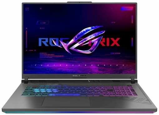 Ноутбук игровой ASUS ROG Strix G18 G814JI-N6157 90NR0D01-M00960, 18″, IPS, Intel Core i7 13650HX 3.6ГГц, 14-ядерный, 16ГБ DDR5, 1ТБ SSD, NVIDIA GeForce RTX 4070 для ноутбуков - 8 ГБ, без операционной системы