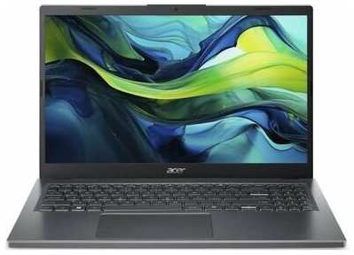 Ноутбук Acer Aspire 15 A15-51M-51VS NX. KXRCD.004, 15.6″, IPS, Intel Core 5 120U 1.4ГГц, 10-ядерный, 16ГБ LPDDR5, 512ГБ SSD, Intel Graphics, без операционной системы, металлический 19846064181