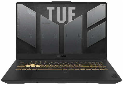 Игровой ноутбук ASUS TUF Gaming F17 FX707ZC4-HX076, 17.3″ (1920x1080) IPS 144Гц/Intel Core i5-12500H/16ГБ DDR4/512ГБ SSD/GeForce RTX 3050 4ГБ/Без ОС, серый (90NR0GX1-M00610) 19846066638352