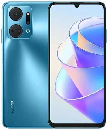 Смартфон HONOR X7a Plus 6/128 ГБ Global, Dual nano SIM, синий океан 19846086755938