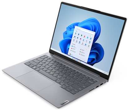 Ноутбук Lenovo ThinkBook 14 G6 IRL 14″ WUXGA (1920x1200) IPS AG 300N, i5-1335U 1.3GHz, 1x8GB DDR5 5200, 256GB SSD M.2, Intel UHD, WiFi 6, BT, FPR, FHD Cam, 45Wh, 65W USB-C Slim, Win 11 Pro, 1Y, 1.38kg (21KG0011RU)