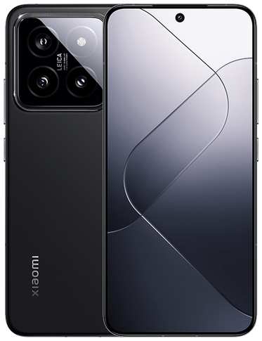 Смартфон Xiaomi 14 12/256 ГБ Global, Dual nano SIM, черный 19846095541408