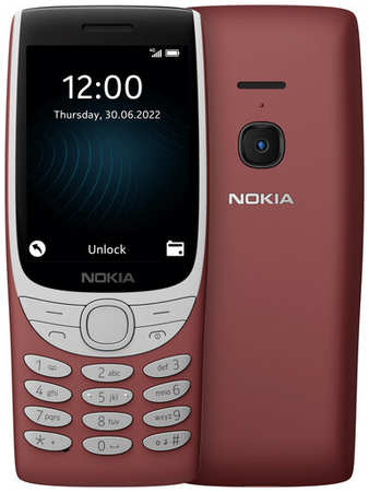 Nokia 8210 4G, 2 SIM, красный 19846099533572