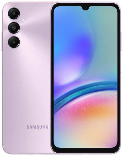 Смартфон Samsung Galaxy A05s 4/128 ГБ, Dual nano SIM, лаванда 19846099539528