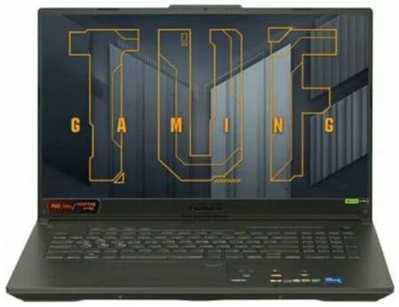 Игровой ноутбук Asus TUF Gaming F17 FX707ZU4-HX074W Core i7 12700H 16Gb SSD512Gb NVIDIA GeForce RTX4050 6Gb 17.3 IPS FHD (1920x1080) Windows 11 Home grey WiFi 19846111066770