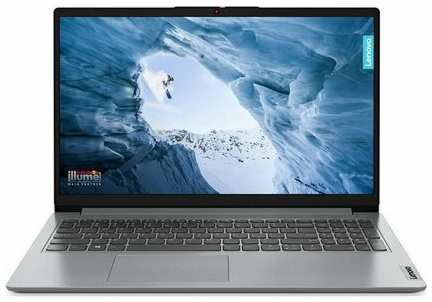 Ноутбук 15.6″ FHD LENOVO IdeaPad 1 grey (Core i5 1235U/8Gb/256Gb SSD/VGA int/noOS) (82QD00ASRK) 19846111690067