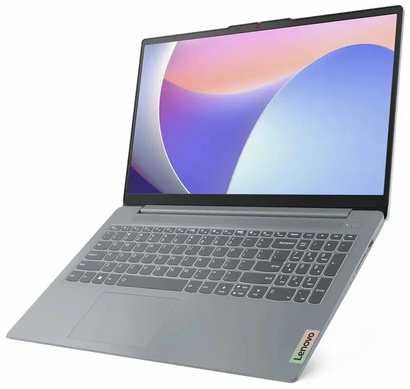 15.6″ Ноутбук Lenovo IdeaPad Slim 3 Intel Core i3-N305 (1.8 ГГц), RAM 8 ГБ, SSD 512 ГБ, Intel UHD Graphics, Без ОС, 82XB0016RK, Grey 19846125959616