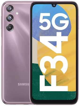 Смартфон Samsung Galaxy F34 6/128 ГБ, Dual nano SIM, orchid violet 19846126004904