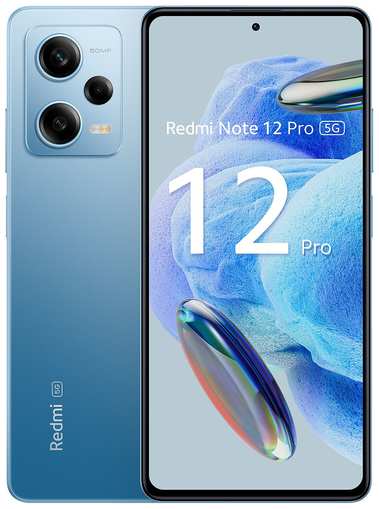 Смартфон Xiaomi Redmi Note 12 Pro 5G 12/256 ГБ Global, Dual nano SIM, голубой 19846130839927