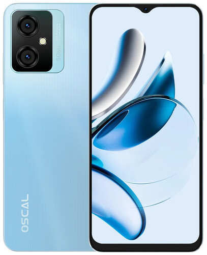 Смартфон OSCAL Tiger 10 8/256 ГБ Global, Dual nano SIM, голубой 19846156658556