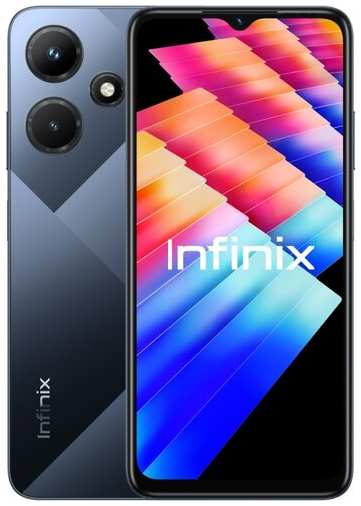 Смартфон Infinix Hot 30i 4/128 ГБ Global, Dual nano SIM, черный 19846156834565