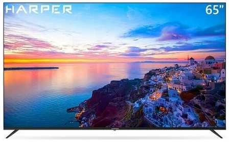 Телевизор HARPER 65U661TS / SMART TV (Android) / 4K UHD / диагональ 65″ /60 Гц, черный 19846161835419