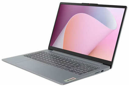 Ноутбук 15.6″ IPS FHD LENOVO IdeaPad Slim 3 grey (Ryzen 3 7320U/8Gb/256Gb SSD/VGA int/noOS) ((82XQ00B5PS)) 19846173261859