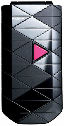 Телефон Nokia 7070 Prism, 2 nano SIM, черный/розовый 19846197767923