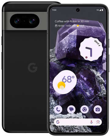 Смартфон Google Pixel 8 8/256 ГБ AU, Dual: nano SIM + eSIM, Obsidian