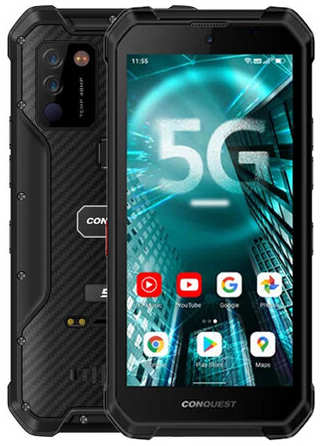 Смартфон Conquest S21 8/128 ГБ, Dual nano SIM, черный 19846208253971