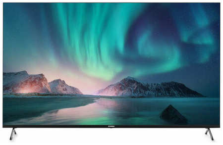 Телевизор Hyundai 55″ LED, UHD, Smart TV (Android TV), Звук (20 Вт (2x10 Вт), 3xHDMI, 2xUSB, 1xRJ-45, Черный, H-LED55BU7006 19846213105397