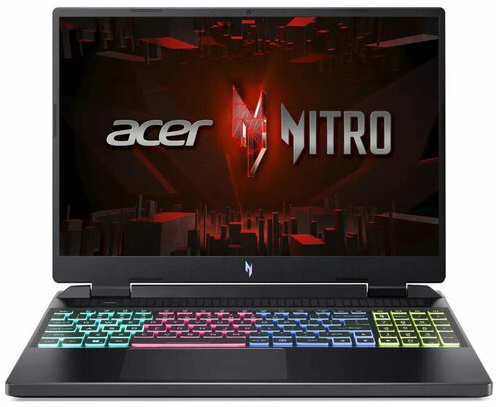 Ноутбук Acer Nitro AN16-41-R11K, 16″ (1920x1200) IPS 165Гц/AMD Ryzen 5 7640HS/16ГБ DDR5/256ГБ SSD/GeForce RTX 4050 6ГБ/Без ОС, черный (NH. QLKCD.004) 19846223907075