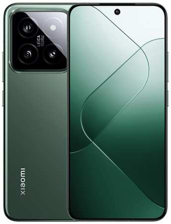 Смартфон Xiaomi 14 16/1 ТБ CN, Dual nano SIM, зеленый 19846227725247