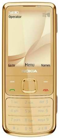 Телефон Nokia 6700 Classic, 1 SIM, золотистый 19846227729588