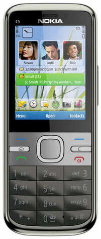 Телефон Nokia C5-00 5MP, 1 SIM, серый 19846238235372