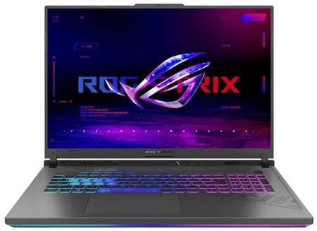 Игровой ноутбук ASUS ROG STRIX G18 G814JI-N6083 Intel i7-13650HX/16G/1T SSD/18″ QHD+(2560x1600) 240Hz/RTX 4070 8G/No OS Серый, 90NR0D01-M007K0 19846240857975